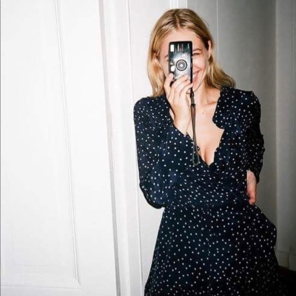 Realisation Par Dresses & Skirts - Realisation par Alexandra navy star dress S BNWT